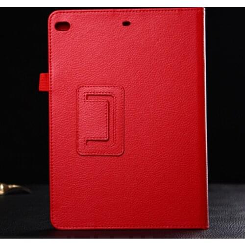 50p'cs New Case for iPad 5 6 9.7 inch PU Leather Front Cover Ultra Slim Lightweight Two Fold Smart Tablet PC Case