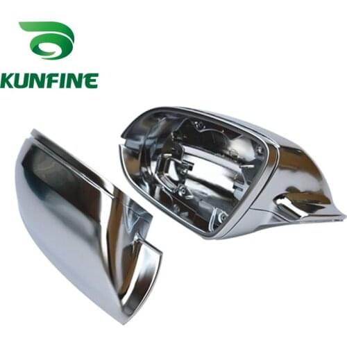 Pair of Chrome Rearview Mirror Cover Cap Side Wing Mirror Cover For Audi A7/S7 4G 2010-on