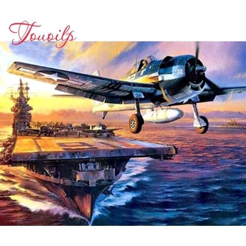 Full,Diamond Embroidery,5D,Plane,Military,Diamond Painting,Crystal,Cross Stitch,Crafts,Rhinestone,Mosaic,DIY,Home Decoration