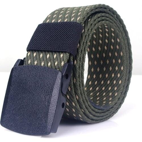 Military Training Mens Belt Outdoor Travel Tactics Casual Canvas Designer Belts Luxury Fashion Pants Accessories Gifts for Men