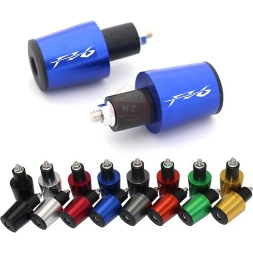 CNC 22MM handlebar grips handle bar end cap for YAMAHA FZ6 FAZER 2004-2008