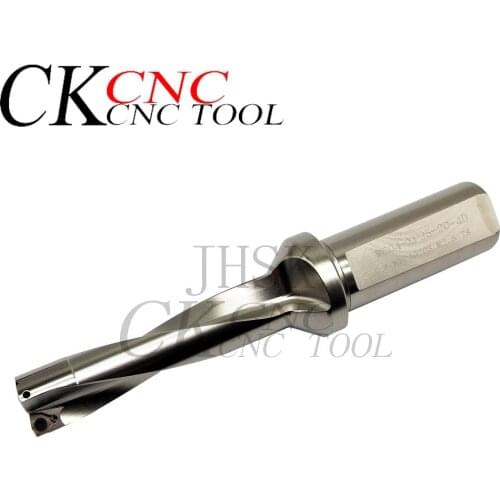 WC C25 4D 20 Indexa U Drill Type For WCMX040208 U Drilling Insert Indexable Insert Drills Machinery Lathes CNC U Drill tools