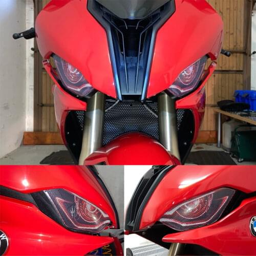 1 Pair Headlights Stickers Headlamp Decals For BMW S1000RR S1000 RR 2019 2020