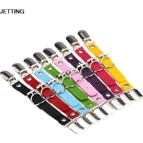 1pcs hot Women Sexy Harajuku PU Leather Leg Garter Belt Punk Rock Goth Clip Leg Thigh Suspenders Stockings Belt