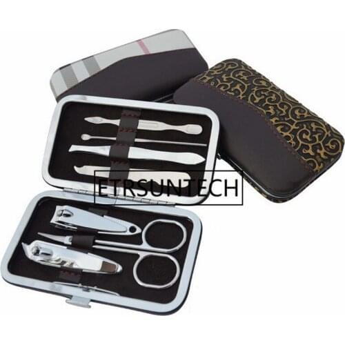 100pcs Nail Clipper Kit Nail Care Set Pedicure Scissor Utility Manicure Set Tools Wedding Gifts Favors Free Shipping S0115