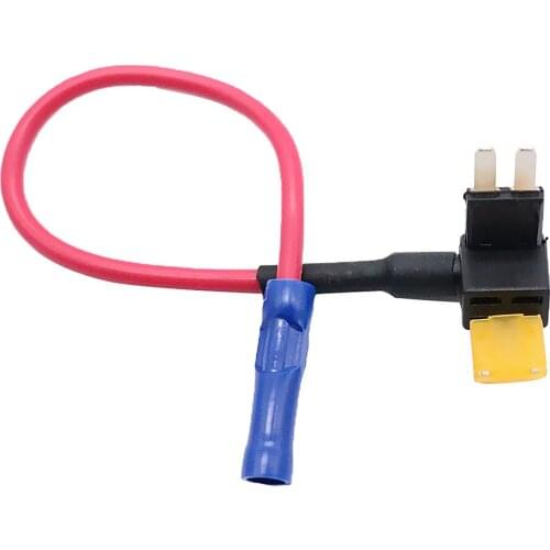 2-Slot Fuse Adapter Voltage Tap For Automotive ATR/APT Micro 2 Fuses