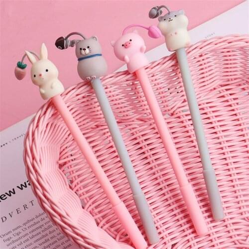4@# 1Pcs Cactus Party Favors Color Bracelet Design Ball Point Pen Funny Gifts Kids' Toy Wrist Ball Pen Office&study Flexible Pen