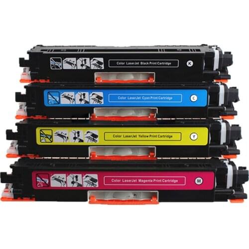 4 pcs Compatible Toner Cartridge For Hp Laserjet Pro CE310A CE311A CE312A CE313A For Hp CP1025 CP1025nw 1025 M275 M175a M175nw