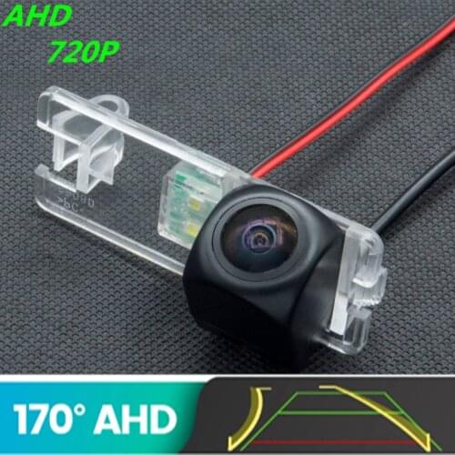 AHD 720P Trajectory Fisheye Car Rear View Camera For Chevrolet New Sail 2010-2013 For Buick Park Avenue Reverse Vehicle Carmera