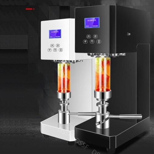 Aluminum Tin Beer Ring-Pull Cans Automatic Plastic Bottle Cap Induction Can Sealing Machine