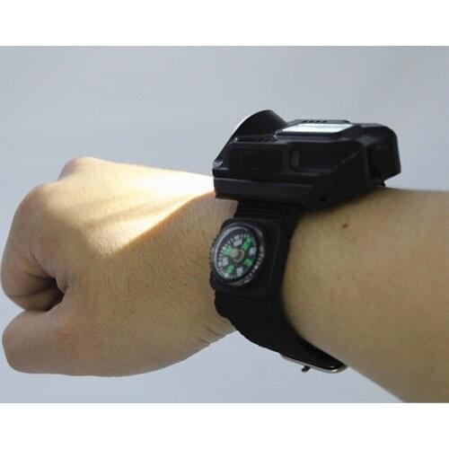 Watch Flashlight LED Watch Flash Light Wristlight Rechargeable Lamps Lantern Waterproof Wrist Lighting Torch Outdoor lamp