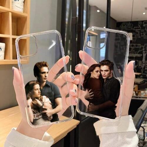 Twilight Saga Phone Case Transparent soft For iphone 5 5s 5c se 6 6s 7 8 11 12 plus mini x xs xr pro max