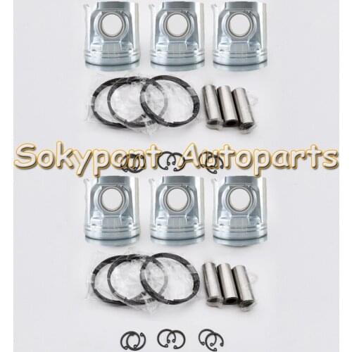 D6D Cylinder Piston And Piston Ring Kit For V-olvo engine