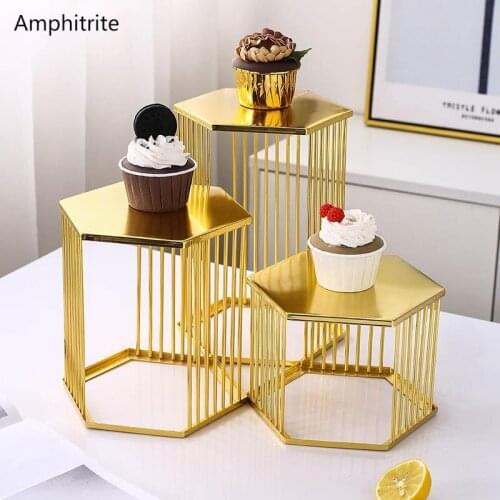 Display Tray Of Wrought Dessert Gold Fruit Tray Creative Home Cake Tray Creative Display