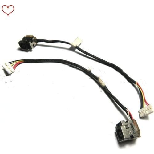 DC Power Jack Cable DC Charging Power Connector Plug Socket With Cord Harness For hp Pavilion G61 HP G61-110SA