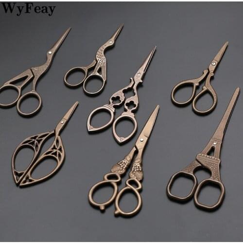 Sewing Classic Embroidery Scissor Fabric Craft needlework sewing Vintage Scissors Stitch Retro Tailor Scissors Zakka shears