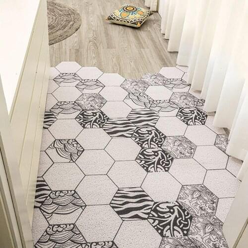 Ins Hot Indoor Carpet Non-slip Doormat Bedroom Living Room Bathroom Mat Kitchen Mat Hallway Doormat Cuttable Custom Home Carpet