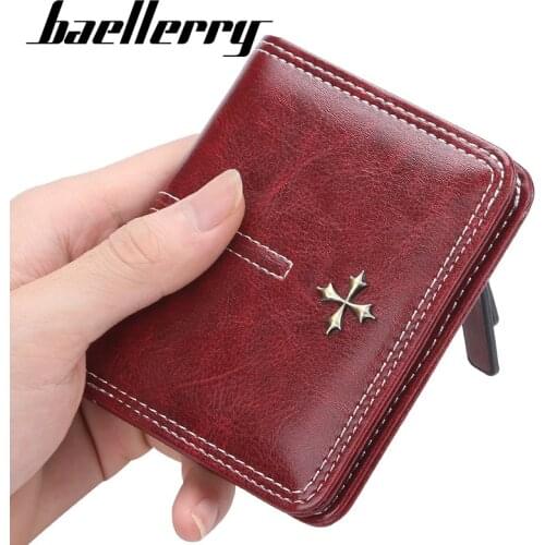 2019 Fashion Slim Women Wallets Mini Card Holder PU Leather Short Desigh High Quality Female Purse Coin Holder Women Wallets