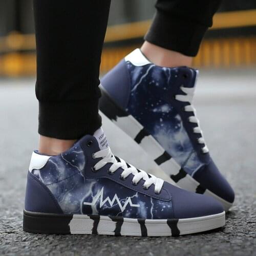 2019 Hot Men Shoes Fashion Warm Fur Winter Men Boots Autumn Footwear For Man New High Top Canvas Casual Shoes Men Chaussure Homm