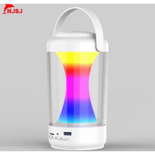 NJSJ Portable Heavy Bluetooth 5.0 Travel Wireless USB HIFI Stereo Bluetooth Speaker