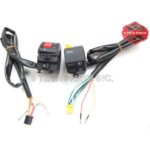 NEW FREE SHIPPING! OEM QUALITY GN250 GN 250 HANDLE SWITCH ASSY RIGHT & LEFT Hand Complete 37400-38310 & 37200-38320