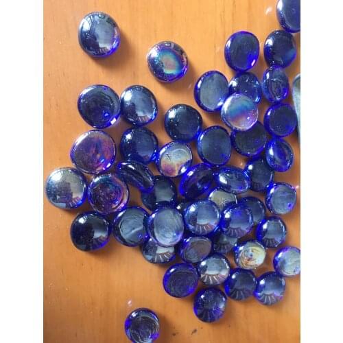 Updated cheapest beautiful custom clear marble glass pebble stone for landscaping