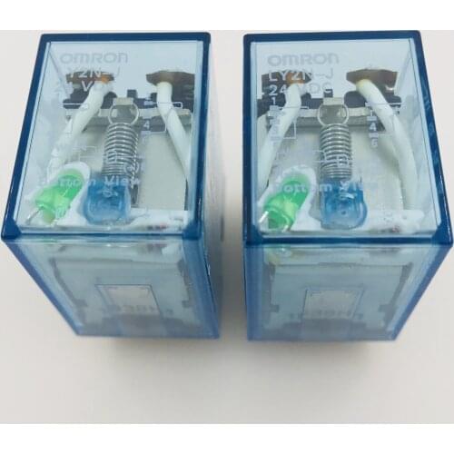 Original LY2N-J-24VDC 8pin led relays