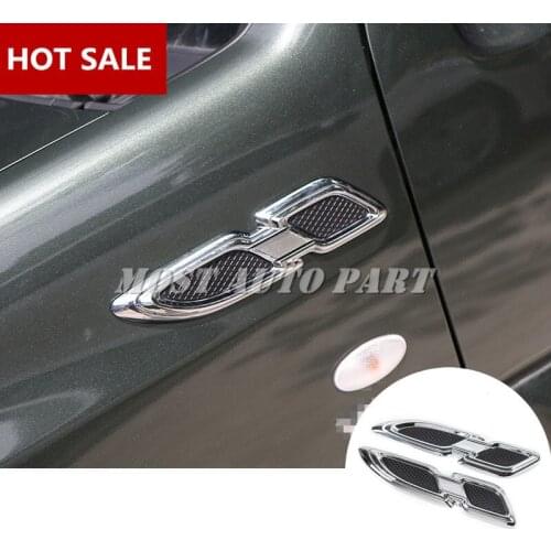 ABS Front Hood & Fender Side Air Vent Trim Cover For Suzuki Jimny 2007-2017 Silver/Black/Red Car accesories interior Car Trim