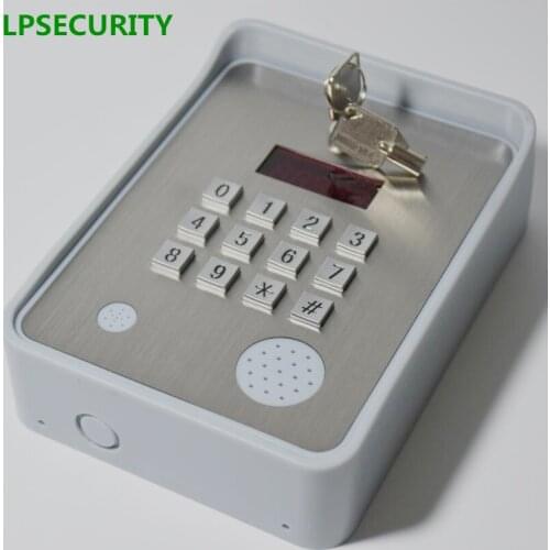 LPSECURITY GSM remote control INTERCOM+KEYPAD-ENTRY SYSTEM GATE AUTOMATION WIRELESS-OPEN GATES & DOORS FROM MOBILE PHONE