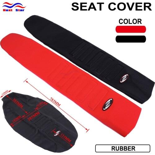 Mortorcycle Universal Rubber Soft Seat Cover 785mm For Honda KTM Yamaha Suzuki EXC EXCF 125 150 250 350 450 YZ RM