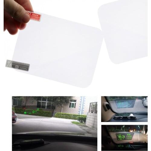 Car-styling Car Auto HUD Head Up Display Projector Screen Head Up Display HUD Film Protective Reflective Screen 5.9" * 4.9"