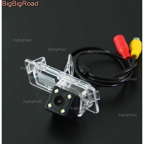 BigBigRoad For Renault Captur 2013~2018 With 24Pin Adapter Cable Original Screen Compatible Sets Backup Reverse Camera