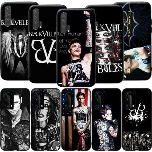 GX19 Andy Biersack Veil Brides BVB for Huawei Y5P Y6P Y7A Y8P Y9A Mate 10 20 30 Pro Lite Nova 2i 3 3i 4 5 5T 7 SE P Smart Z