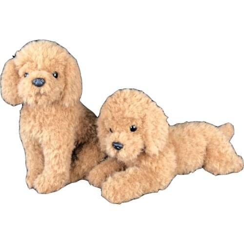 BOLAFYNIA Simulation Teddy dog doll children plush toy cute Teddy dog baby kid Stuffed toy