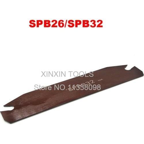 SPB 32-6 Indexable Part Off Blade 32mm High,ZQS/SPB632 Parting Blade Suit For SMBB2032/2532/3232,6mm width for SP600 Inserts