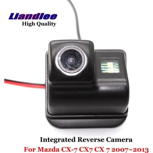 Integrated Special Car Reverse Camera For Mazda CX-7 CX7 CX 7 2007-2013 Car GPS Navigation Camera HD SONY CCD CHIP Alarm System