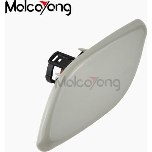 L/R Headlamp Water Spray Jet Cover for Mazda 3 2009-2011 Headlight Washer Nozzle Caps