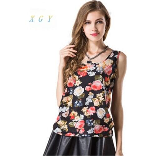 Hot Sale Summer Fashion Women Girl Camis Casual Chiffon Vest Top tee Tank Sleeveless T Shirt Blouse Women Clothing High Quality