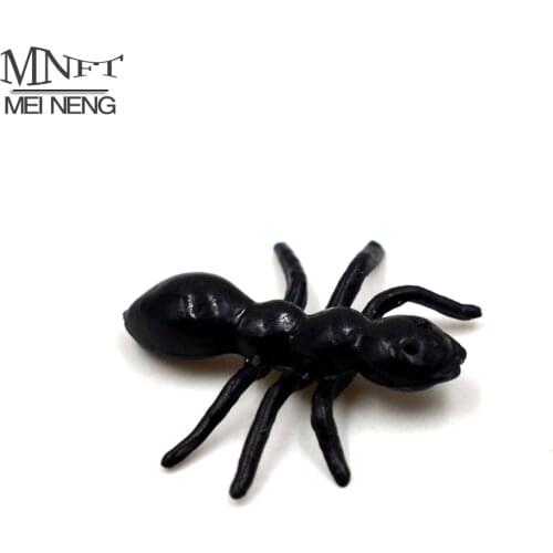 MNFT Mock Reptile Insects Ant For Fishing Tackle Lure Black Ultra-Realistic Ant Fishing Flies