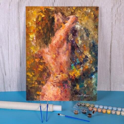 Oil Painting Style Hug Lust Coloring By Numbers Painting Kit Acrylic Paints 40*50 Painting On Canvas New Design Art