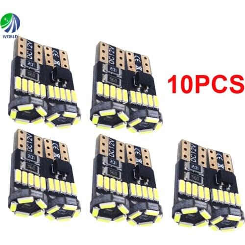 Can Bus,10Pcs T10/194/W5W,Wedge,LED Car Light,LED Dash Board Light,Door Light,194,168,161,567,562,561,158,2821,2827,2886X
