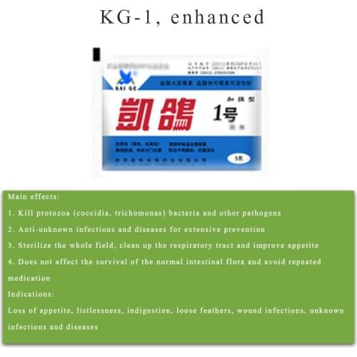 Parrot diarrhea coccidia powder 5g Trichomonas pigeon loss of appetite and loose feathers