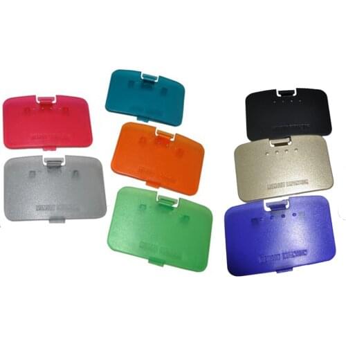 Repair For N64 Door Cover Jumper Pak Lid Memory Expansion Pak For Nintendo 64 Expansion pack Card slot cover doors cover