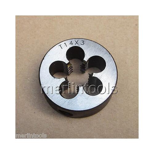 Trapezoidal Metric Right hand Die TR 14 x 3mm Pitch