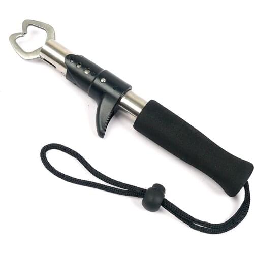 Lead the grips pocket stainless steel 22 cm road and controlled fish device clamp tong with rope