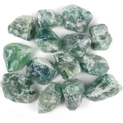 1pcs Natural Green Flourite Irregular Minerals Crystals Quartz Raw Healing Stones Specimen Home Decor