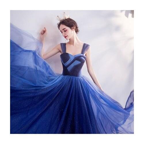 100%real galaxy sky blue long gown medieval dress Renaissance gown queen Victorian dress/Marie Antoinette/ Belle Ball