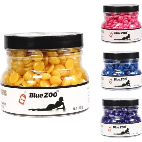 250g Depilatory Pearl Hard Wax Bean Hot Film Wax Beads Painless Hair Removal Bikini Full Body Hair Removal Bean