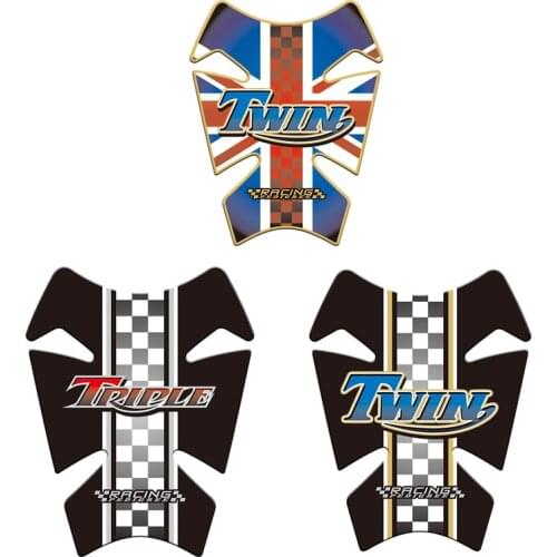 3D Motorcycle Tank Pad Protector Sticker Tank Decal For Triumph Speed Street Triple Daytona