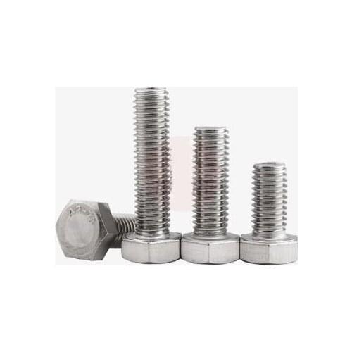 5pcs M8 304 stainless steel hex screw bolt